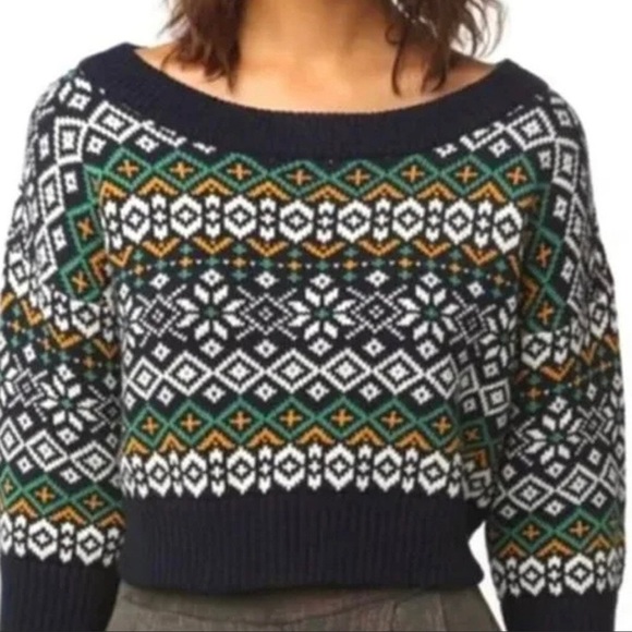 Urban Outfitters Sweaters - BDG Urban Outfitters Fair Isle Crop Sweater